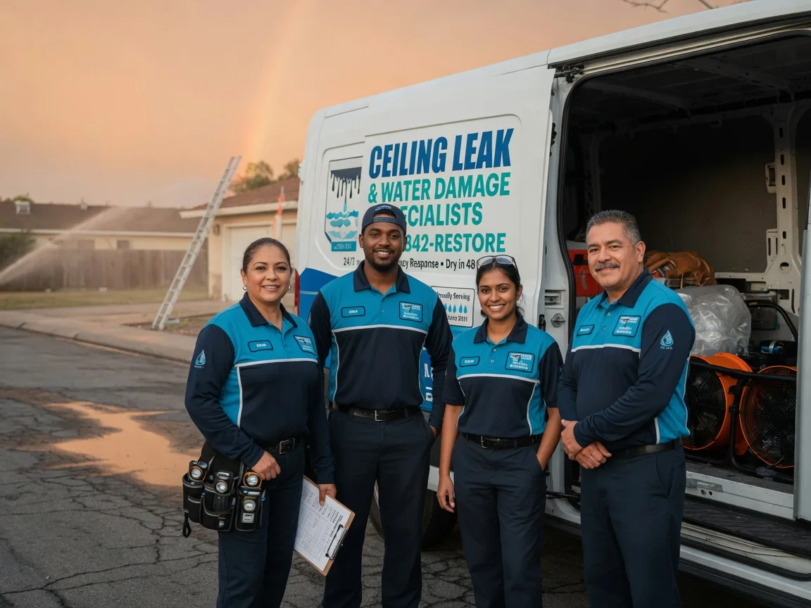 Ceiling Leak Cleanup company in Koeltztown, MO